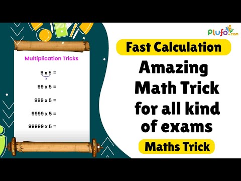 Magical Math trick - Best multiplication trick for all exams #math #multiplication #trick #shorts