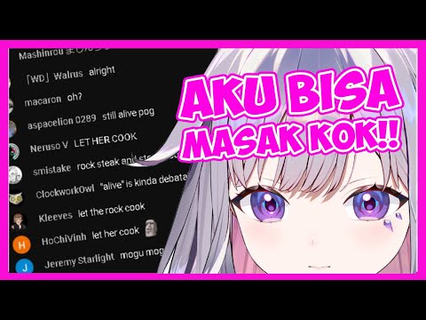 Penonton yg gk percaya kalo Bijou bisa masak!!  [ Koseki bijou ]