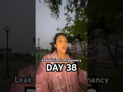 Leak Urine in pregnancy #pregnant #minivlog