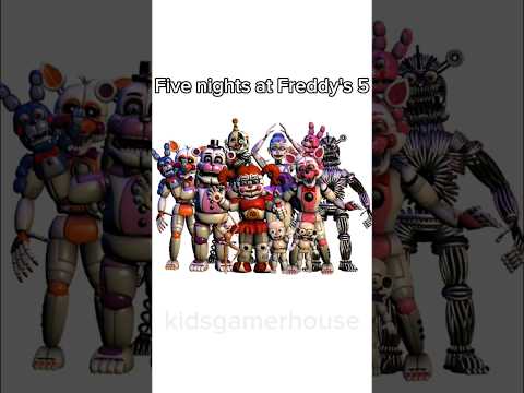 Five nights at Freddy's 5 and their favorite TV SHOWS part 2