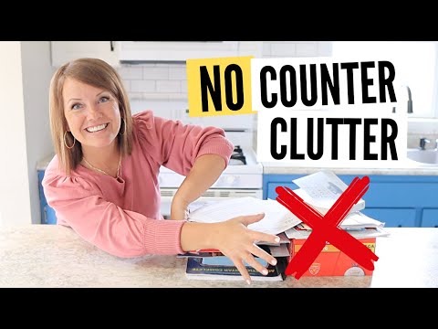 3 Easy Steps to CLEAR COUNTERS