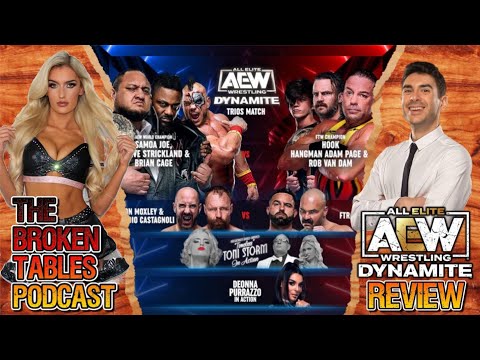 AEW Dynamite Review 2/21/2024 | Samoa Joe RVD in the Same Ring Insane Trios Hook Hangman and Swerve