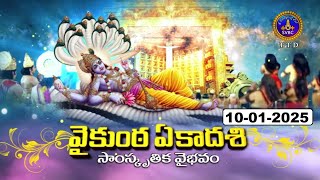 Samskruthika Vaibhavam | 8Pm | Tirumala | Vaikunta Ekadasi Special | 10-01-2025 | SVBC TTD