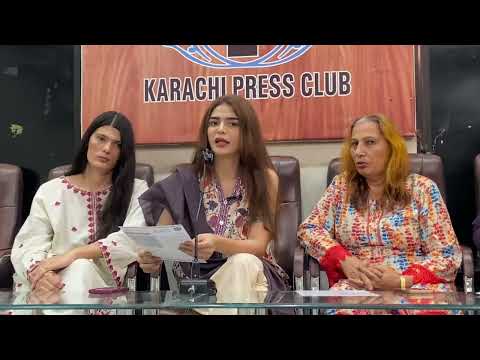 Transgender Shehzadi Rai & other press Conference | Sindh Morat March  | Karachi