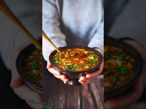 Boost Immunity with This Quick Hot & Sour Soup Recipe! #shorts #ytshorts #lifestyle #cooking