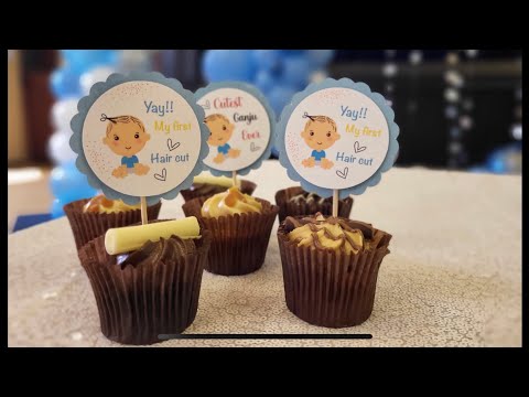 DIY Cupcake Topper | Cupcake topper easy DIY | Cupcake toppers Print and Cut