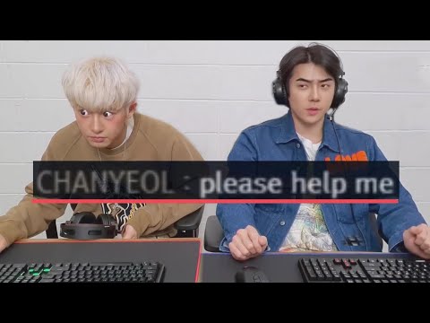 when Chanyeol and Sehun 's livestream takes a turn