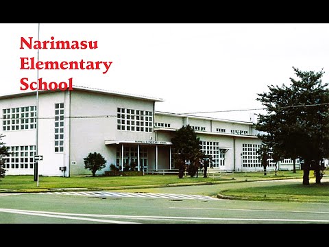 Narimasu Elementary School 1953 (AI colorized)