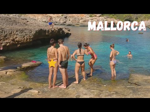 Beach walk | Cala S'Almonia | Mallorca, Spain | August 2023 #beach #travel #summer