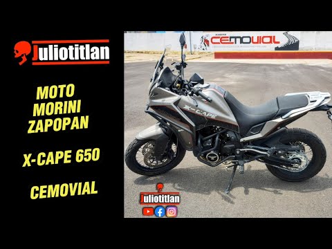 MOTO MORINI ZAPOPAN X-CAPE 650 EN CEMOVIAL ... JULIOTITLAN ...