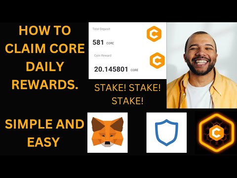 HOW TO CLAIM CORE DAILY FROM STAKING/DELEGATING YOUR CORE. \TRUST WALLET|METAMASK|SATOSHI APP|CORE