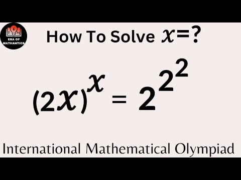 Math Olympiad Question #2023 | Olympiad Mathematics | Olympiad Math | Algebra Equation | #maths