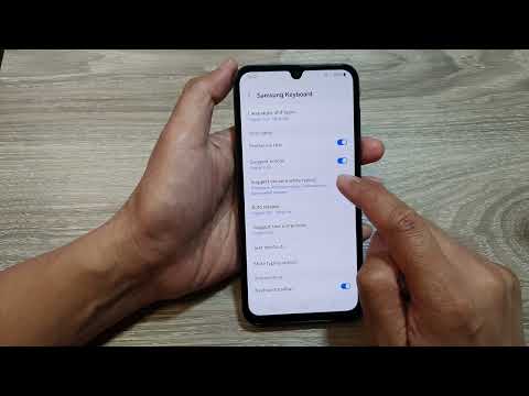 Samsung Galaxy A15: How to Turn On/Off Samsung Keyboard Suggest Stickers While Typing