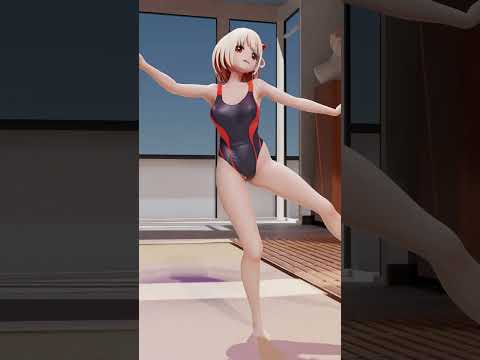 【#Shorts MMD】Chisato - Salamander/サラマンダ #mmd #dance