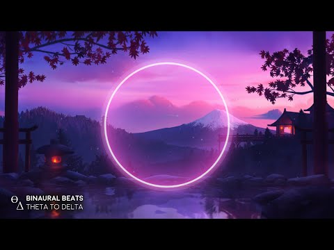 DEEPLY RELAXING [Theta to Delta] Insomnia Healing - Sleep Music with Binaural Beats