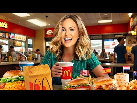 Irish Girl Tries McDonald's Menu Items from Around the World – America, Asia, Europe!