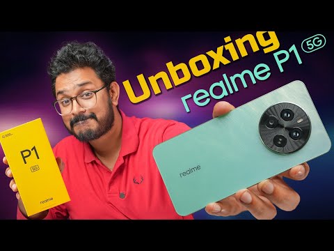 realme P1 unboxing in ಕನ್ನಡ⚡️FHD+ AMOLED, 50MP Rear, 16MP  Selfie, 5000mAh+45W