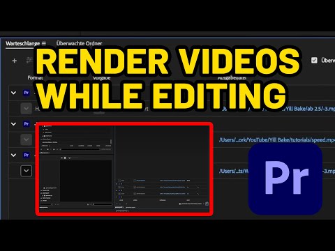 Tutorial: Render Infinity Videos while Editing in Premiere Pro 2024