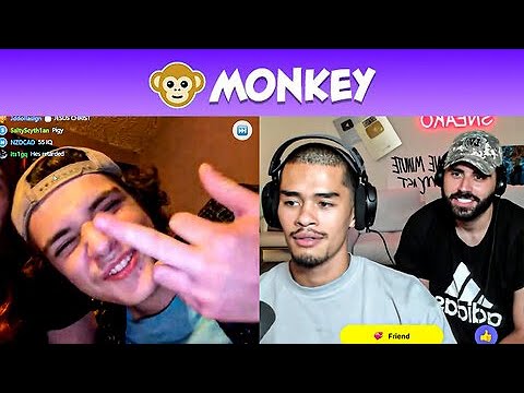 SNEAKO & Zherka Roast Strangers On Monkey *HILARIOUS*