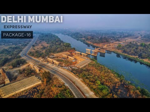 Delhi Mumbai Expressway Maharashtra State Progress | Virar-JNPT Update | Package 16