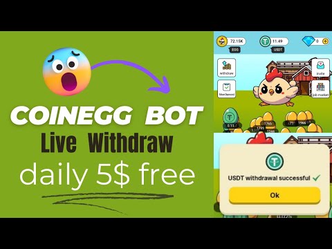 coinegg bot diamond earn | new telegram mining bot | coinegg bot withdrawal usdt #CoineggBot