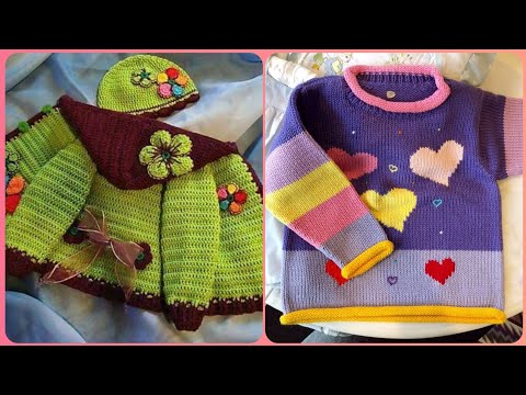 Handmade Crochet Baby Cardigan Pattrens