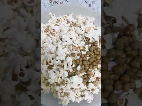 Homemade popcorn 🍿 popcorn lovers #asmr #popcorn