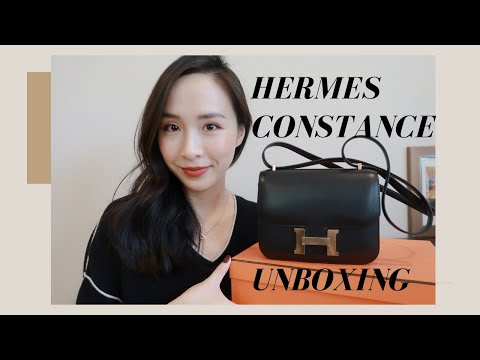 爱马仕康康18开箱|Hermes Constance 18 Unboxing|爱马仕尺寸皮质颜色测评