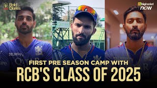 First Pre Season Camp with RCB's Class of 2025 | IPL 2025 | Bold Dairies