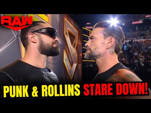 WWE RAW Review | CM Punk & Rollins Stare Down & Gunther Retains World Title!