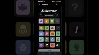 22 November agent puzzle solved today 🧩#agent301 #agent301combo #earning #miningapp #airdropmining