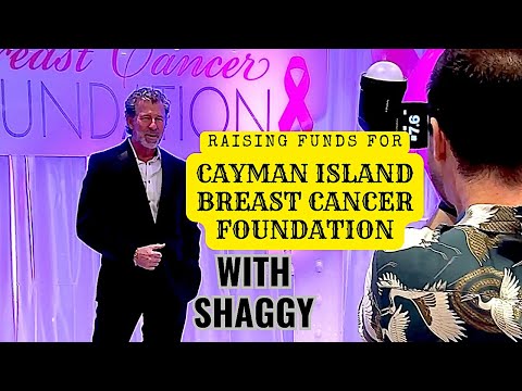 My video trip of my visit to the Cayman, the Cayman Breast Cancer Gala with an appearance by Shaggy!