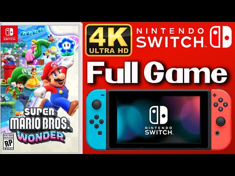 Super Mario Bros. Wonder (Switch) - Full Game Walkthrough / Longplay (4K60ᶠᵖˢ)