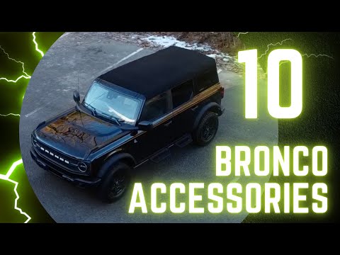 Essential accessories you wanna check out for your Bronco. Make this on top of your list!