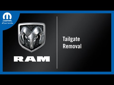 Tailgate Removal | How To | 2024 Ram 1500 DT