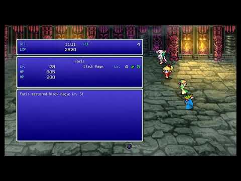 Final Fantasy V Pixel Remaster Playthrough Part 29 - Castle of Illusions