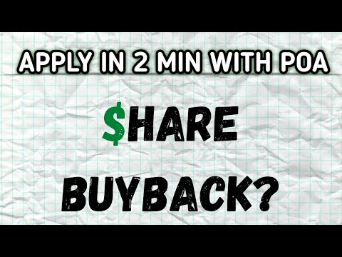 Buyback of Shares | How To Apply For Share Buyback