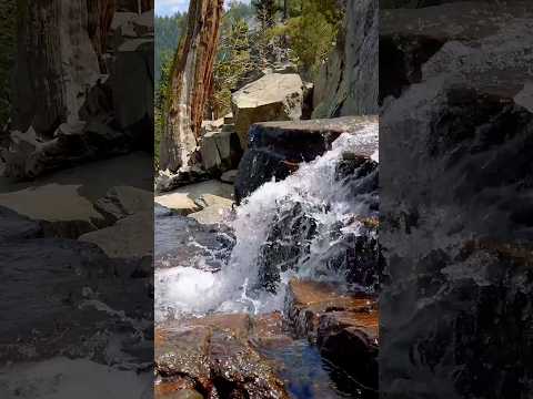 Waterfall at Lake Tahoe