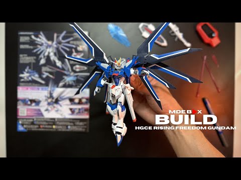 BANDAI HGCE RISING FREEDOM GUNDAM | ASMR FULL BUILD |