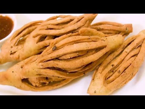 karela nimki | karela namakin recipe | champakali mirchi #karelanamakeen