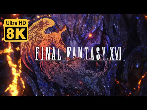 Final Fantasy XVI - Trailer DOMINANCE 8K (Remastered with Neural Network AI)