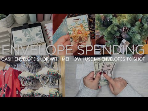 Shop With Me | How I Shop Using the Cash Envelope System | Disneyland, Target, Costco