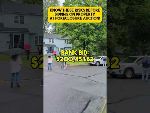 What Can Go WRONG Buying Property at a Foreclosure Auction?