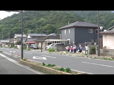 わが家近辺の朝の風景（玉野市奥玉）