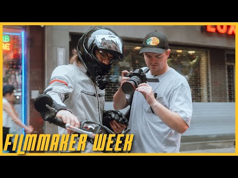 Chasing Motorcycles Using the LUMIX S5 IIX, Sigma Lenses, and Zhiyun Lights | Filmmaker Week