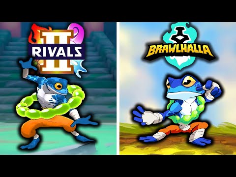 Brawlhalla Pro tries RIVALS OF AETHER 2 for the First Time