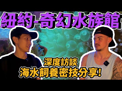 【藍箱水族】紐約華人區水族店-奇幻水族！飼養密技+店內介紹！竟然碰到我們的觀眾！Exotic Reef Aquatics New York Coral store visit (CC)