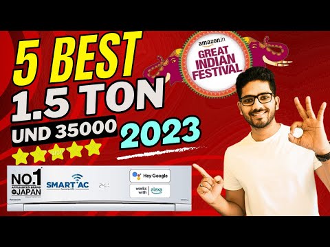 Best AC 2023 🔥 Best 1.5 ton 5 Star AC 🔥 Top 5 AC under 30000 🔥Best AC in India 2023 | Sales.