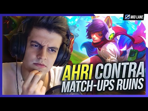 Como jogar de AHRI em MATCH-UPS DESFAVORÁVEIS!