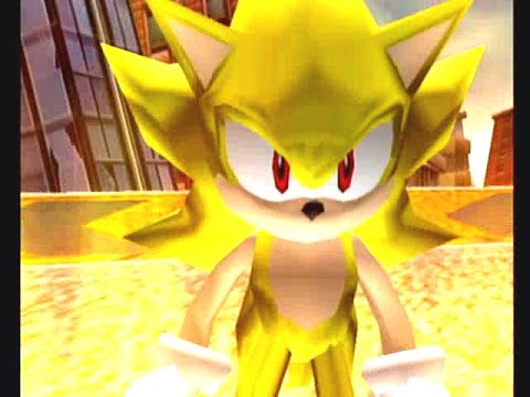 Sonic Adventure - Final Boss battle vs. Perfect Chaos & finale